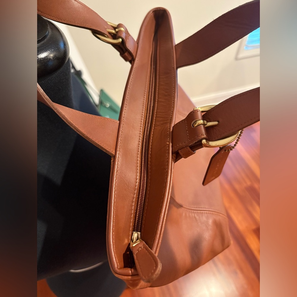 Coach Vintage Waverley Bag In Brown Leather 🤎 B6C-4133 Made in USA - Picture 6 of 8
